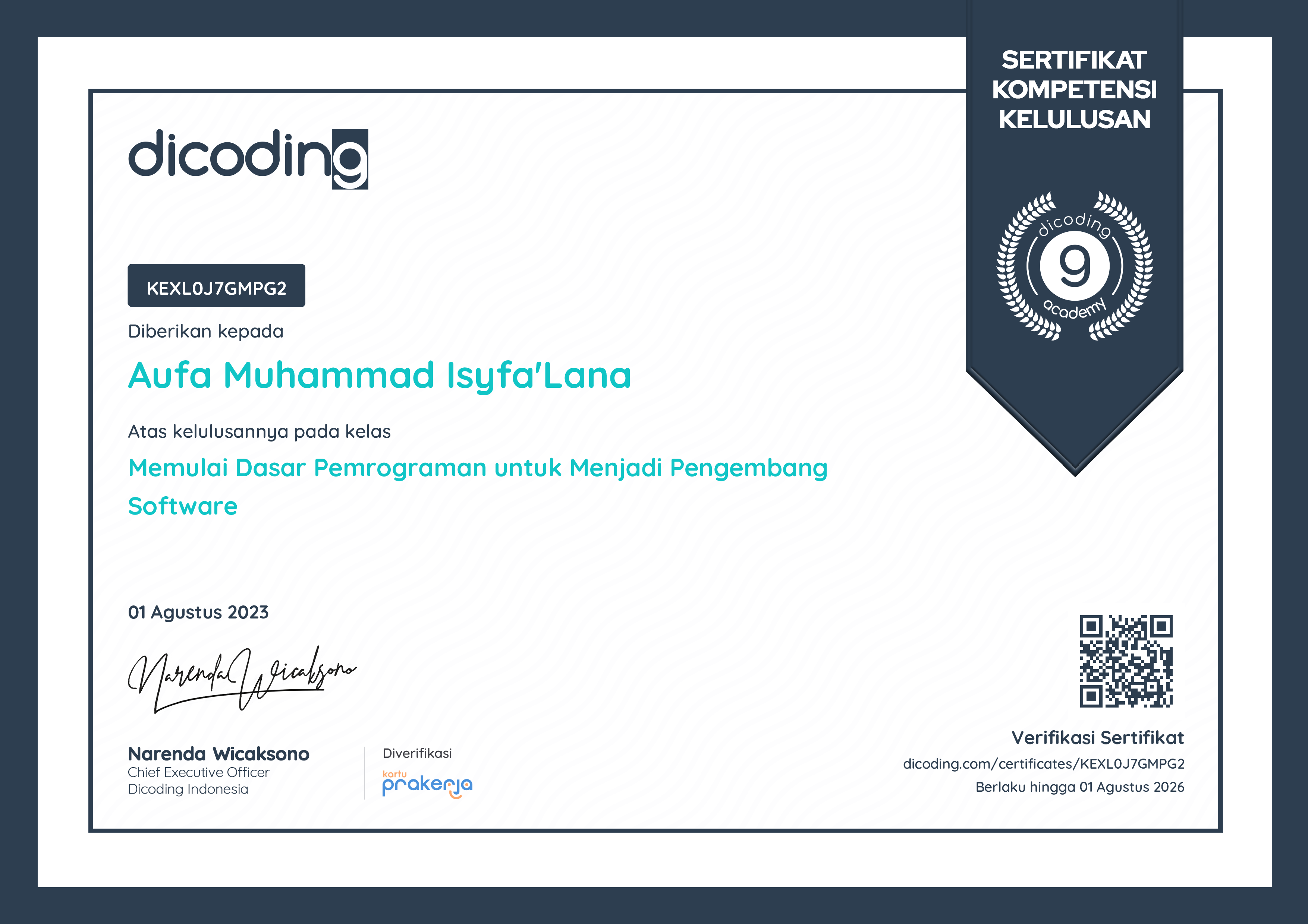 Dasar Pengembang Software